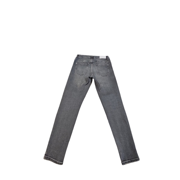 Zara Women's Gray Skinny Denim Jeans Size 6 - Picture 5 of 11
